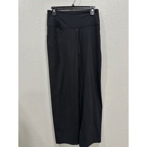 All in Motion Womens Dynamic Flex High Rise Full Length Black Pants M